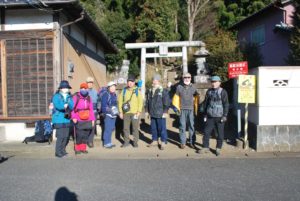 1/9「客人神社」から出発