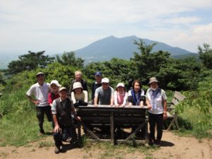 7/9宝篋山山頂で！(461m)